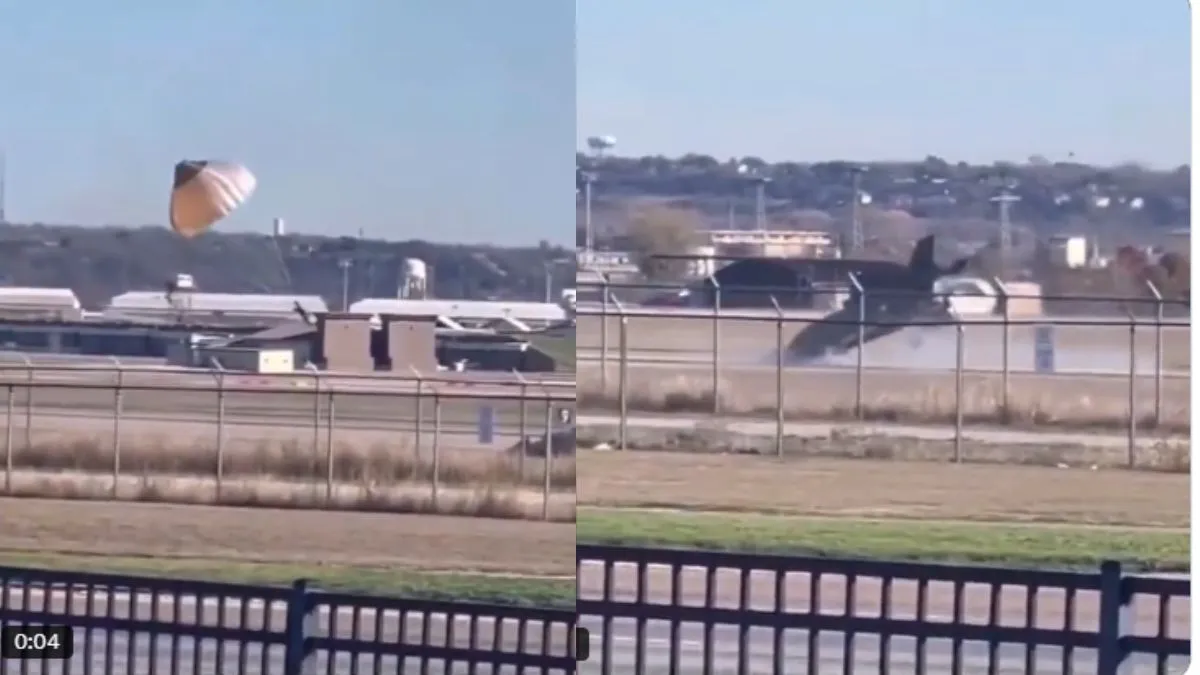 टेक्सास में क्रैश हुआ अमेरिका का एफ-35 बी प्लेन।- India TV Hindi