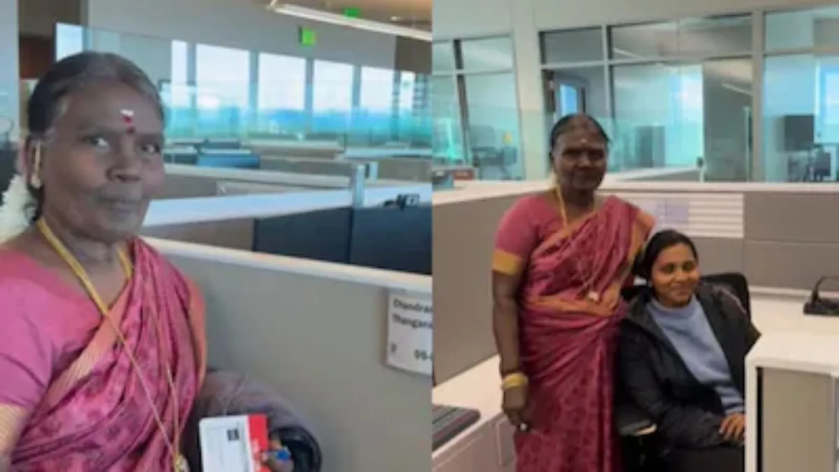 Chennai man took his mother on a tour, viral video, viral news, chennai, viral video news - India TV Hindi