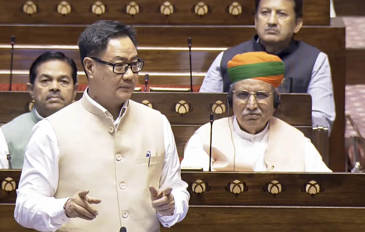 संसदीय कार्य मंत्री किरन रिजिजू- India TV Hindi