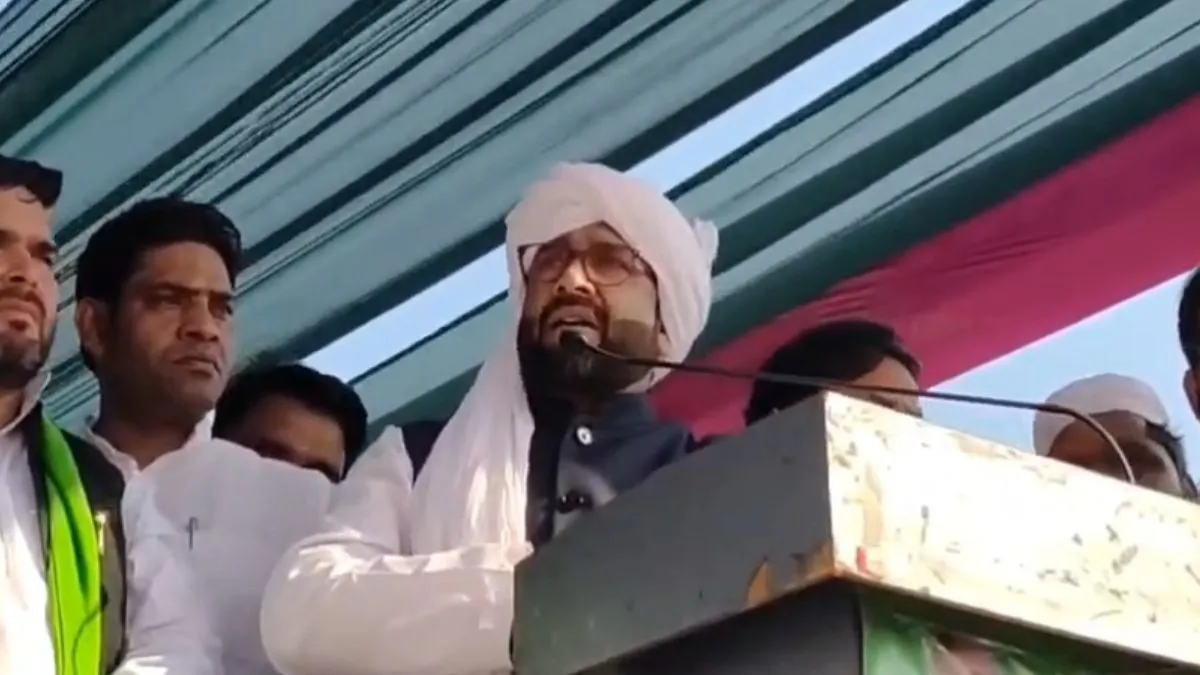 यूपी में एआईएमआईएम के प्रदेश अध्यक्ष हाजी शौकत अली ने कहा कि मुसलमानों के साथ इंसाफ नही होता। - India TV Hindi