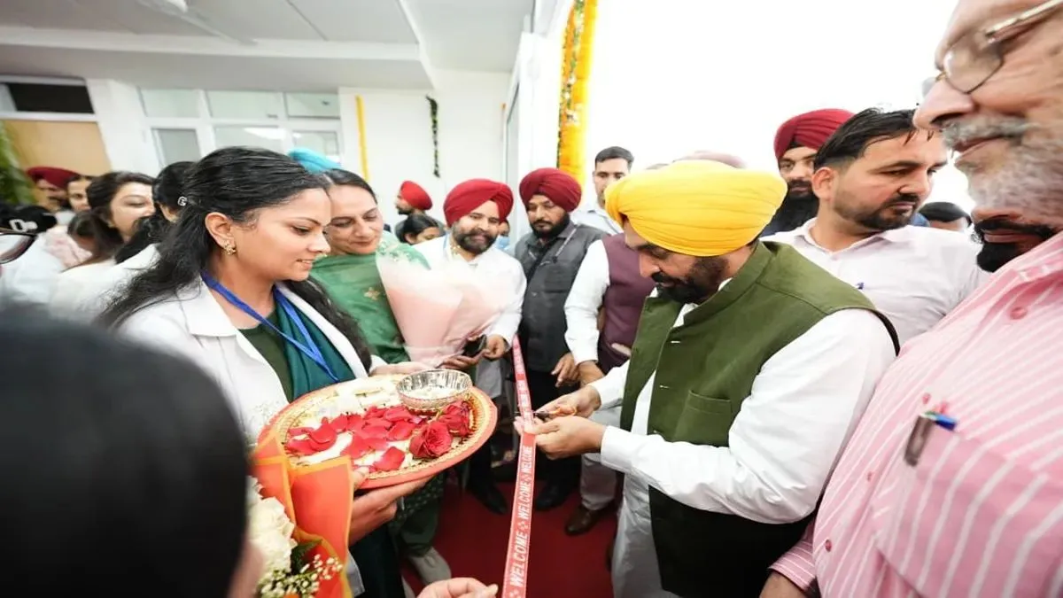 Bhagwant Mann hospital inauguration, Sangrur hospital Punjab, Dhuri sub divisional hospital- India TV Hindi