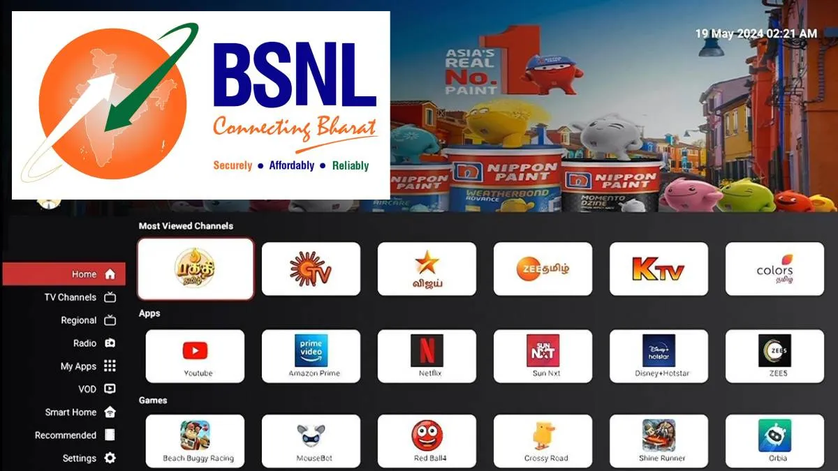 BSNL Live TV, BiTV- India TV Hindi