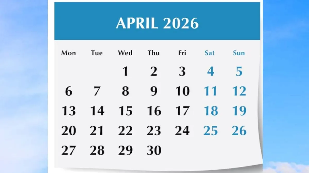 April 2026 Vrat Tyohar List- India TV Hindi