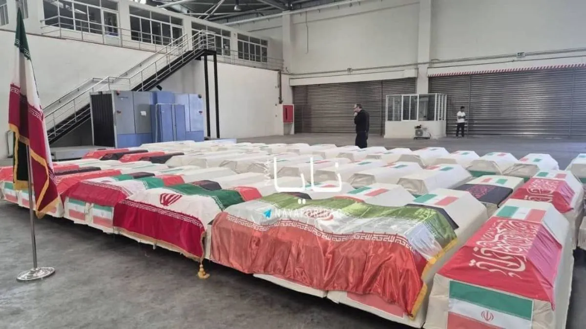 IRIS Dena attack, Iran US naval conflict, Iranian sailors coffins, US submarine torpedo attack- India TV Hindi