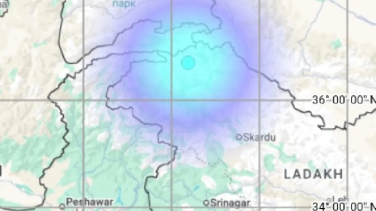 लेह में आया भूकंप- India TV Hindi