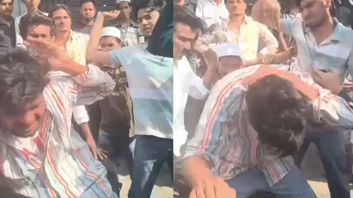 hapur man beaten- India TV Hindi