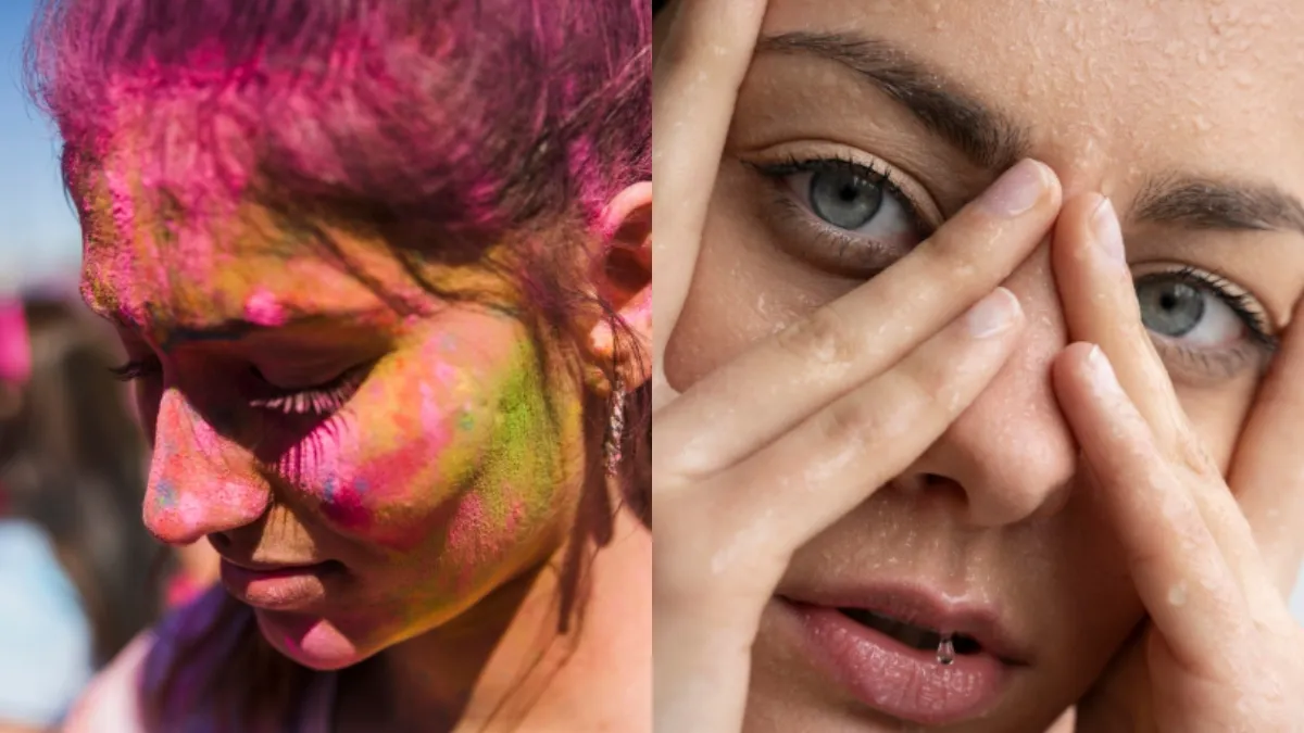 आंखों में रंग चला जाए तो क्या करें?- India TV Hindi