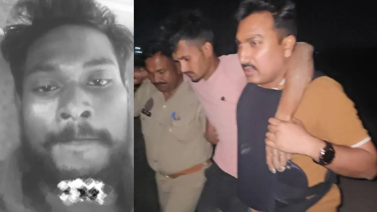पहली तस्वीर में मृतक आशीष, दूसरी तस्वीर में आरोपी- India TV Hindi