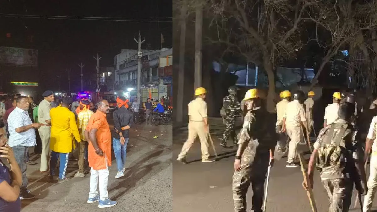 रामनवमी जुलूस के दौरान पत्थरबाजी- India TV Hindi