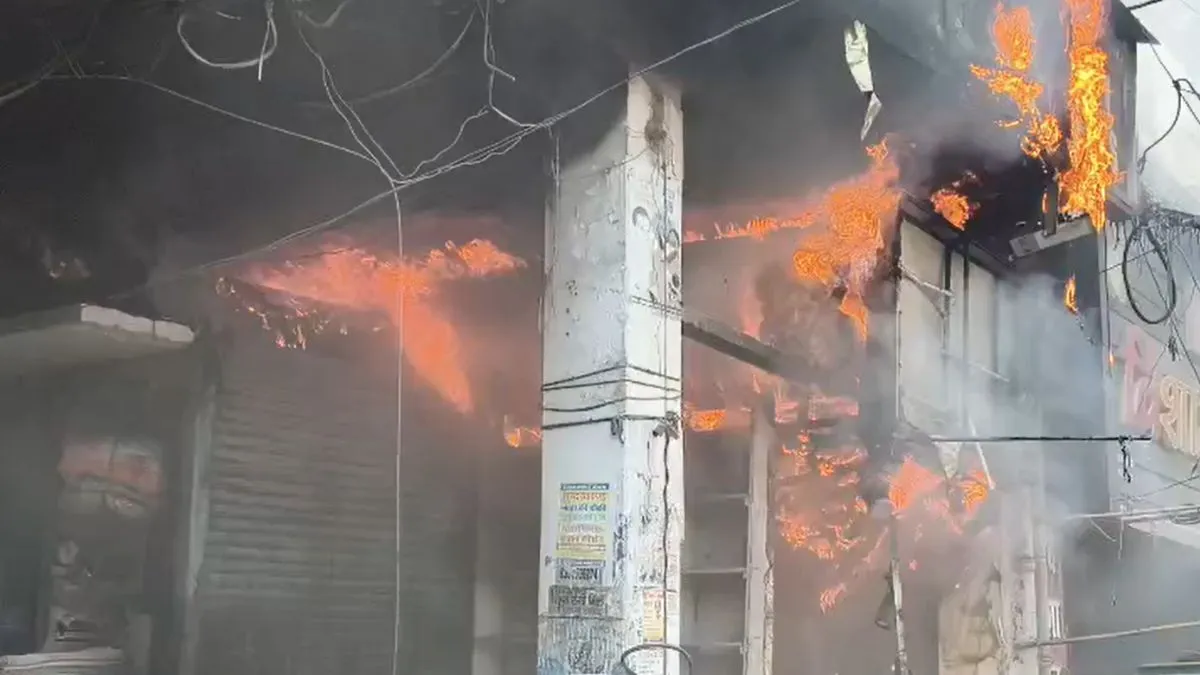 kanpur fire video- India TV Hindi