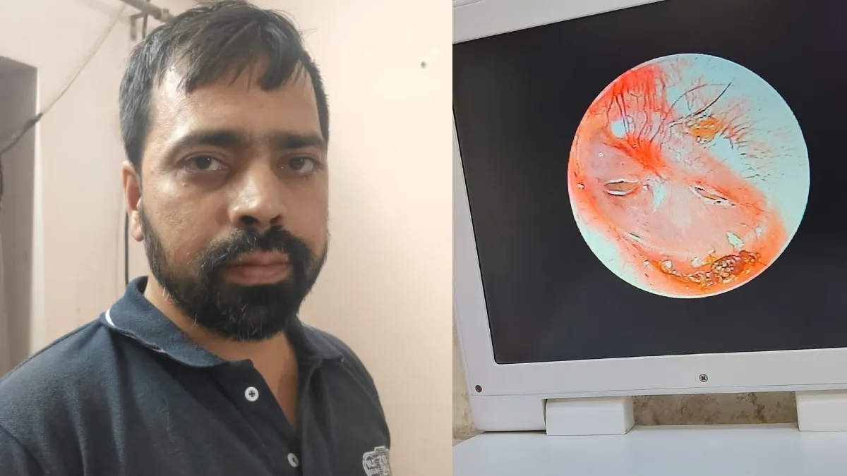 kanpur husband beaten by police- India TV Hindi