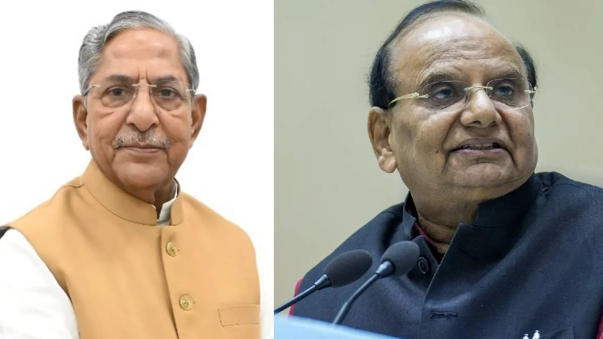 नंद किशोर यादव और विनय कुमार सक्सैना। फाइल फोटो- इंडिया टीवी हिंदी