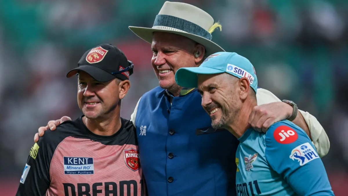 Matthew Hayden, Ricky Ponting, and Justin Langer- India TV Hindi