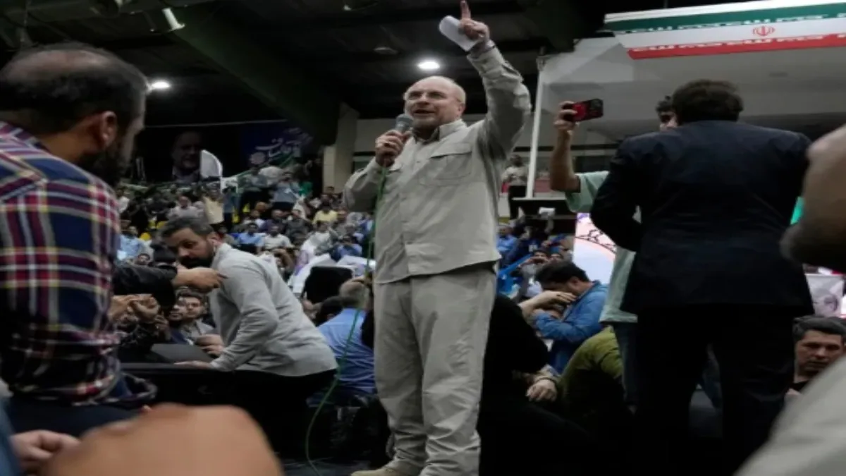 ईरानी संसद के स्पीकर मोहम्मद गालिबाफ- India TV Hindi