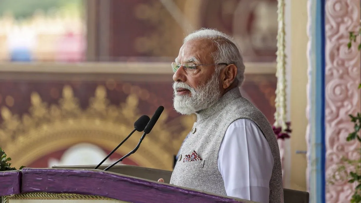 नरेंद्र मोदी, प्रधानमंत्री। - India TV Hindi