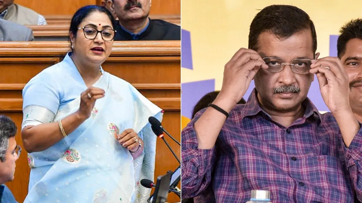 rekha gupta arvind kejriwal- India TV Hindi