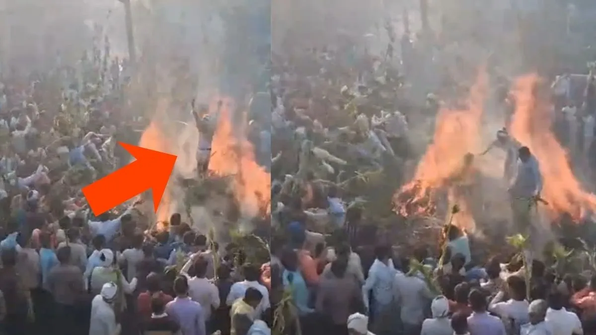sambhal holika dahan- India TV Hindi