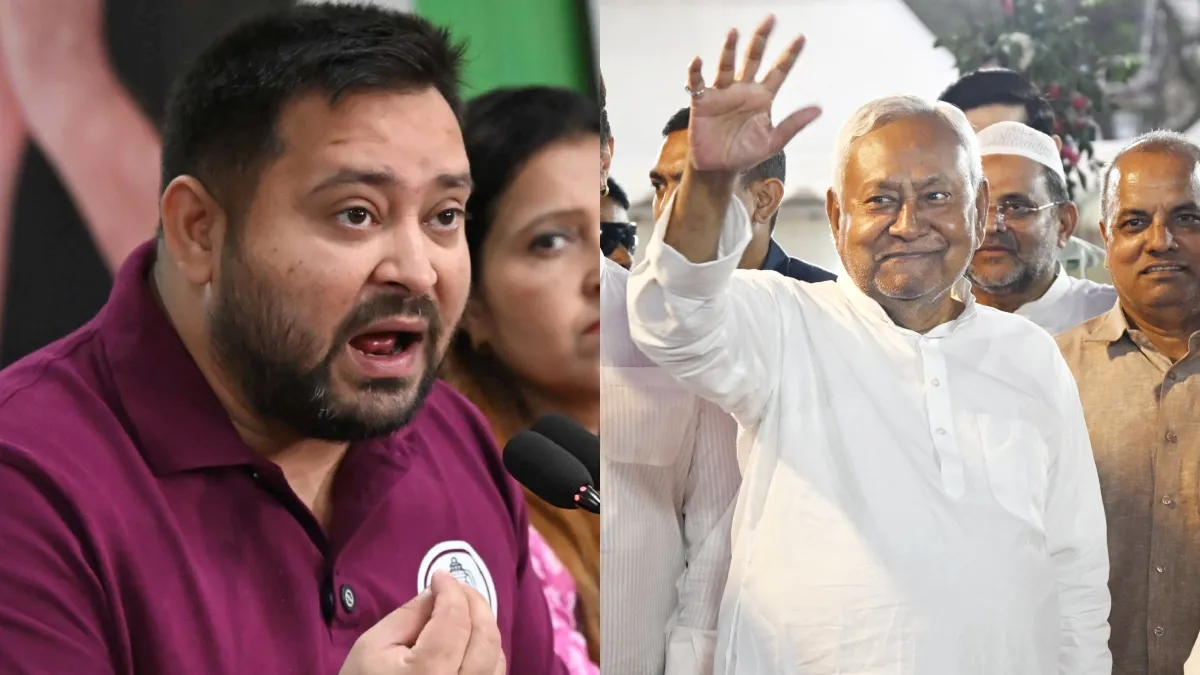 तेजस्वी यादव और नीतीश कुमार- India TV Hindi