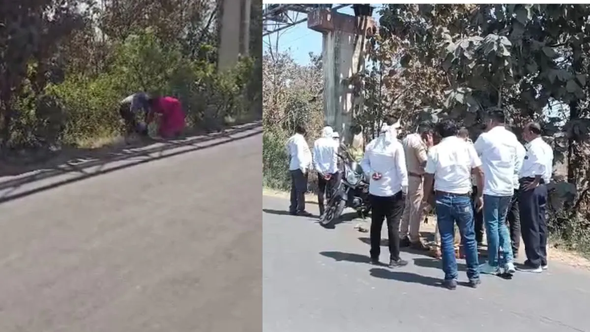 बीच सड़क पर की युवक की हत्या। - India TV Hindi