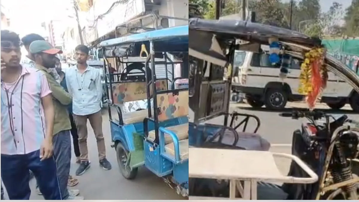 umaria e rikshaw driver heart attack- India TV Hindi