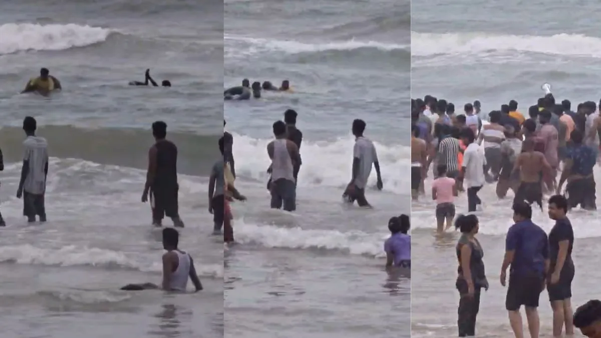 समुद्र में डूबने से दो पर्यटकों की मौत। - India TV Hindi