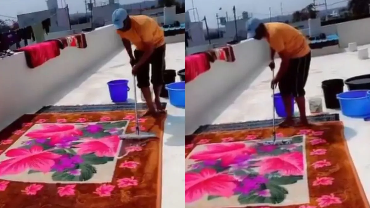 वायरल वीडियो का स्क्रीनशॉट- India TV Hindi