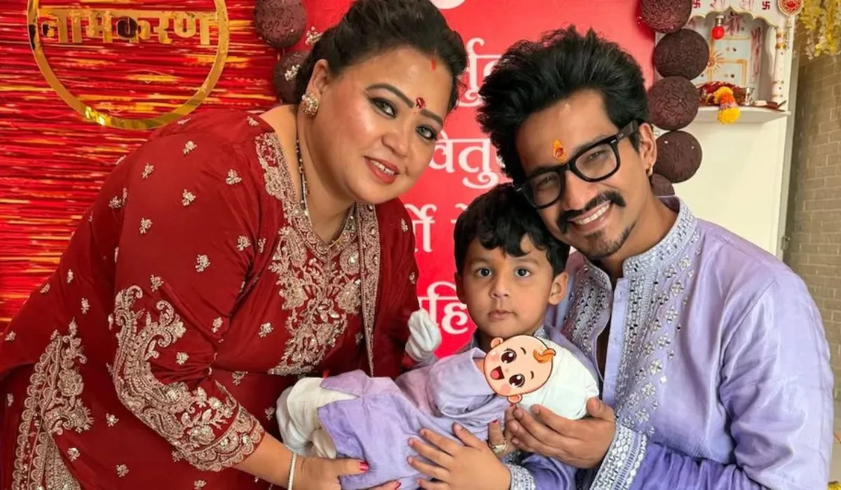 Bharti Singh revealed son Kaju face- India TV Hindi