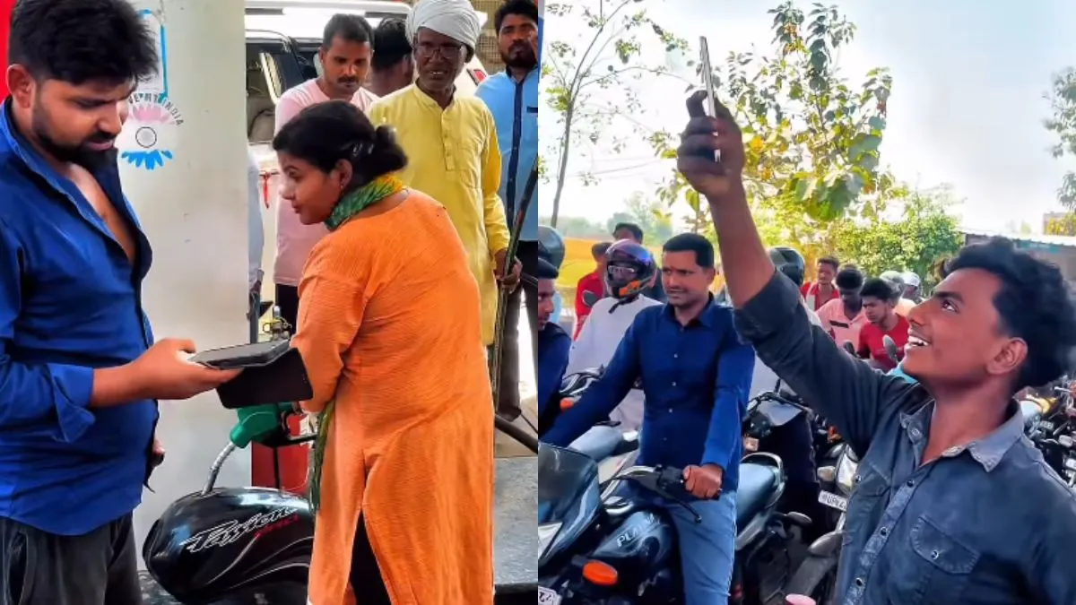 Jugaad, Bike Fuel Tank, viral video- India TV Hindi