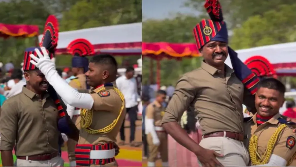 Emotional Video Viral, Passing Out Parade Video, Aaj Ka Viral Video, Viral Video, Viral News- India TV Hindi