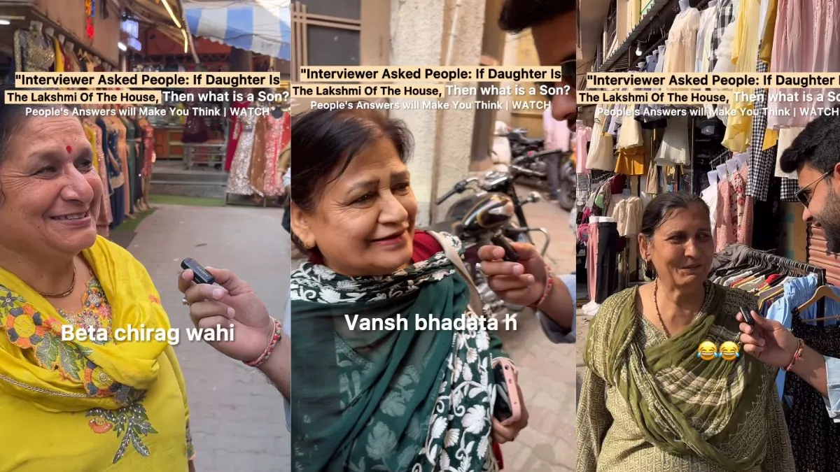 Desi Aunties Video, Desi Mother Lovely Reply, Womens reply on prank, prank video, rando interview on- India TV Hindi