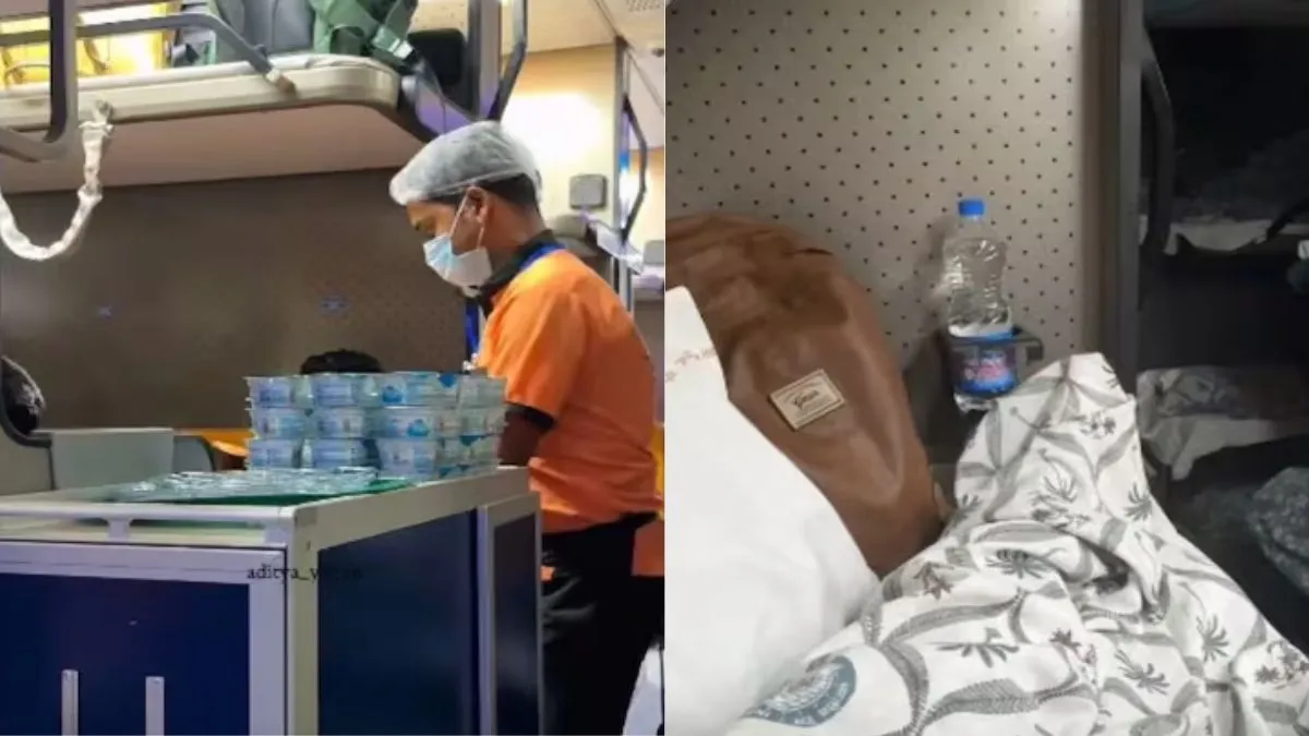 Vande Bharat Sleeper,Indian Railways,train upgrade, viral videos, Narendra Modi, viral video, aaj ka- India TV Hindi