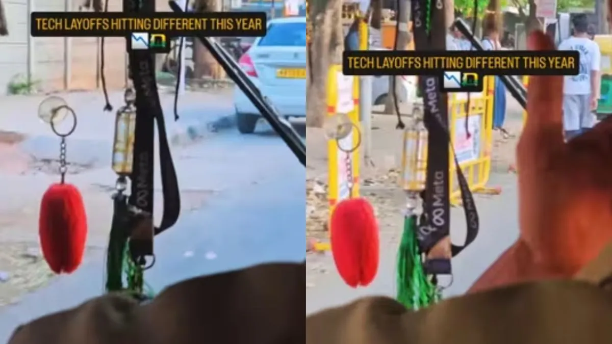 bengaluru, meta,  meta Id card in rickshaw, viral video, viral news, news in hindi- India TV Hindi