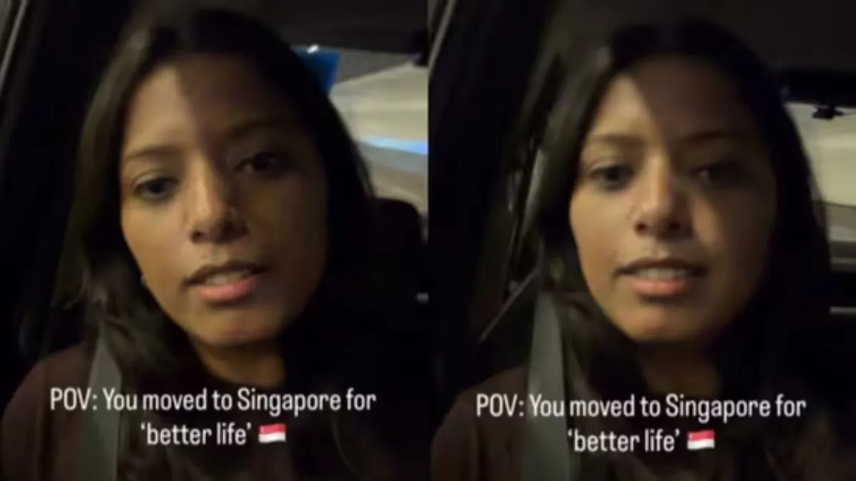 Indian Tourist Video, Indian Tourist in India, Aaj Ka Viral Video, Singapore, Viral Video, Viral New- India TV Hindi