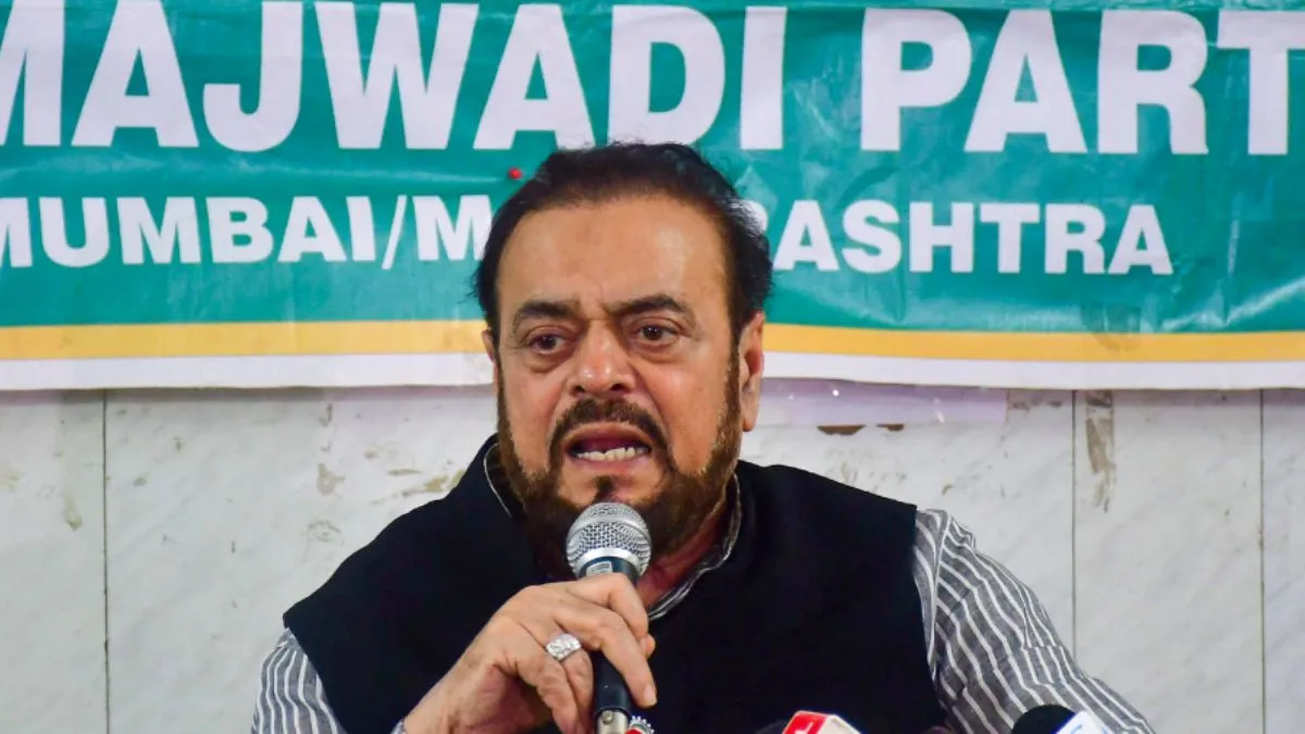 Abu Azmi statement, office namaz controversy, Maharashtra politics- India TV Hindi