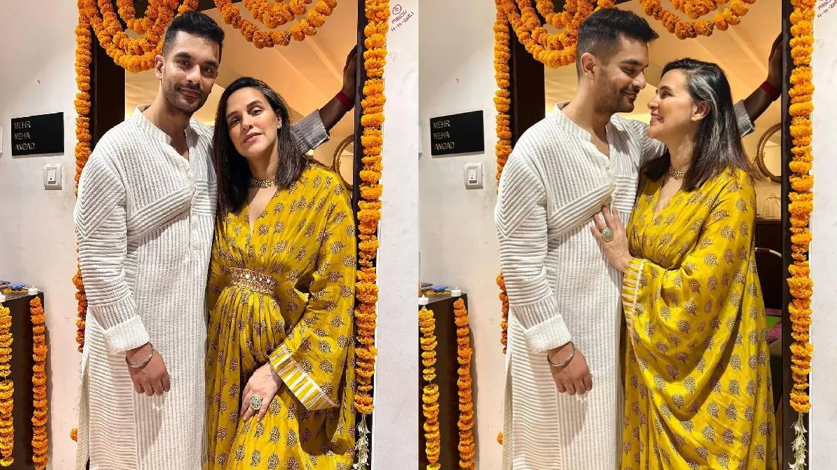 angad bedi neha dhupia- India TV Hindi