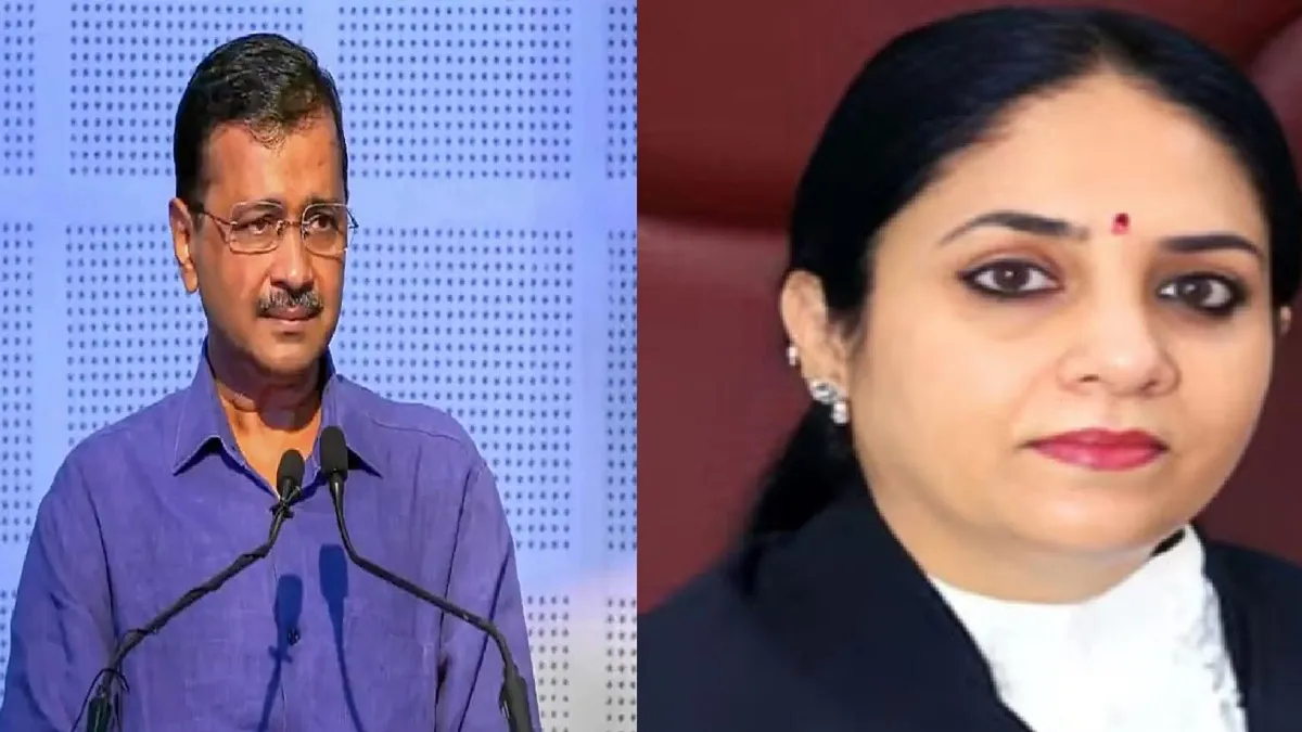 अरविंद केजरीवाल और हाई कोर्ट की जज स्वर्णकांता शर्मा - India TV Hindi