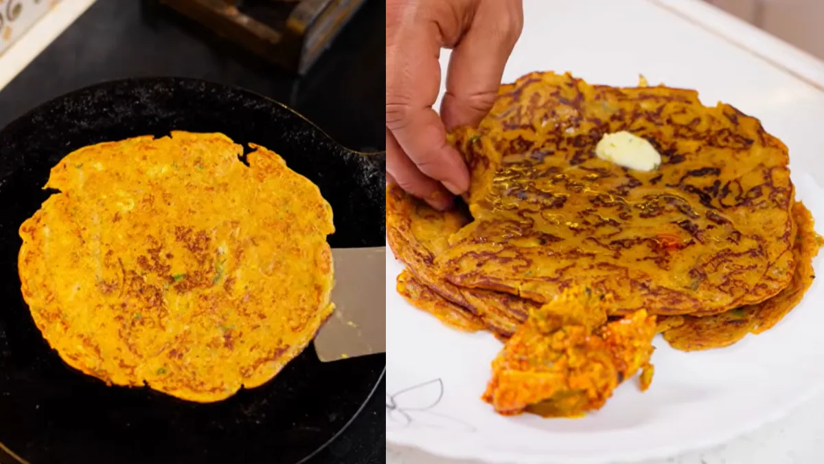 बेसन प्याज का पराठा रेसिपी- India TV Hindi