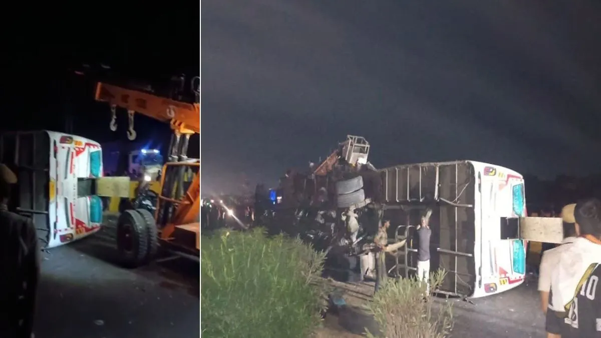 kota sleeper bus accident- India TV Hindi