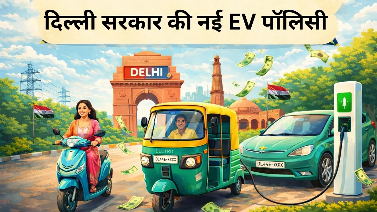 दिल्ली की नई EV पॉलिसी- India TV Hindi