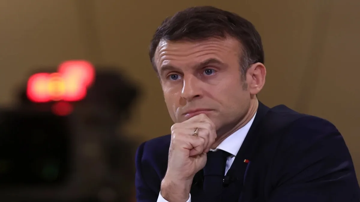 फ्रांस के राष्ट्रपति इमैनुएल मैक्रों- India TV Hindi