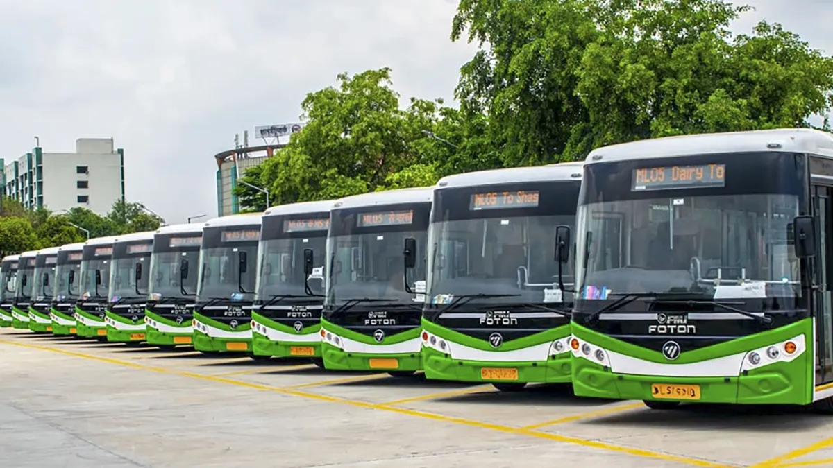 Delhi Electric Bus- India TV Hindi