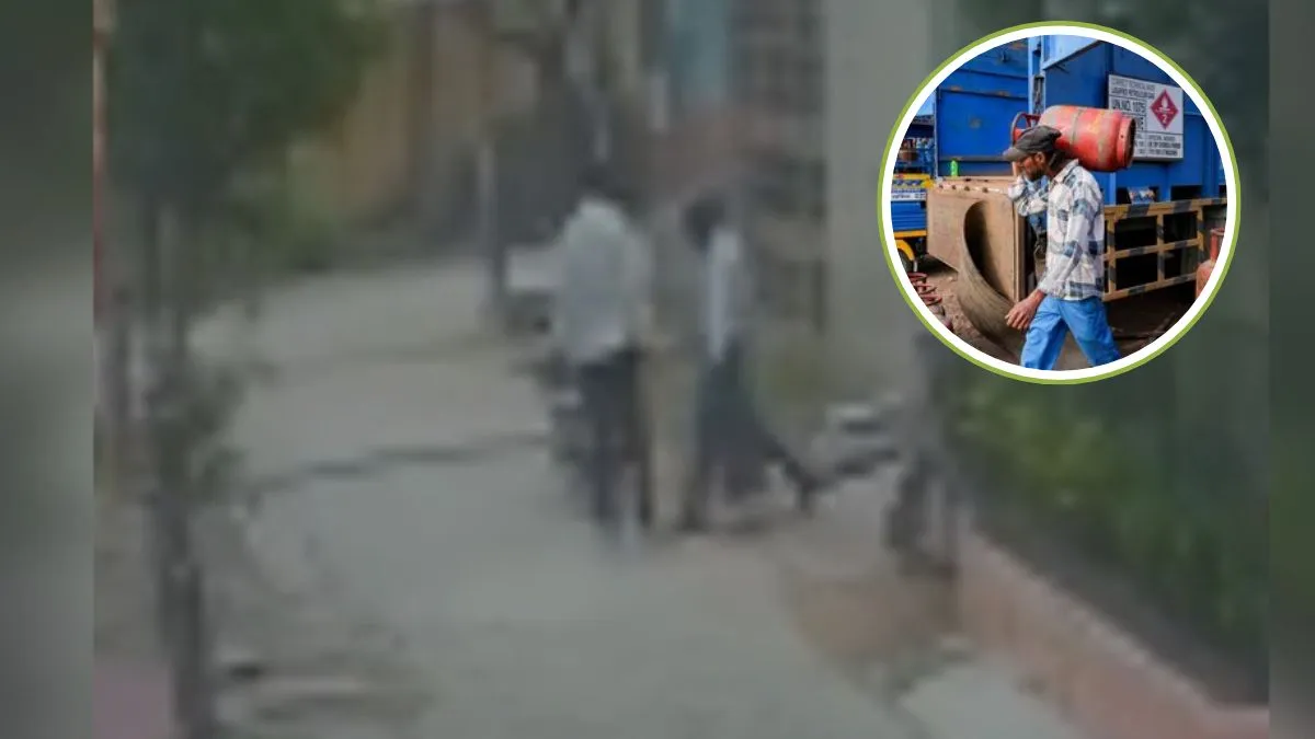 भरे गैस सिलेंडर की चोरी और घेरे में सांकेतिक तस्वीर- India TV Hindi