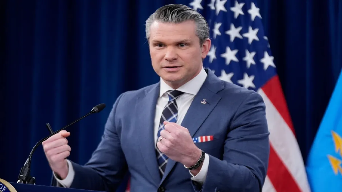 अमेरिका के रक्षा मंत्री पीट हेगसेथ- India TV Hindi