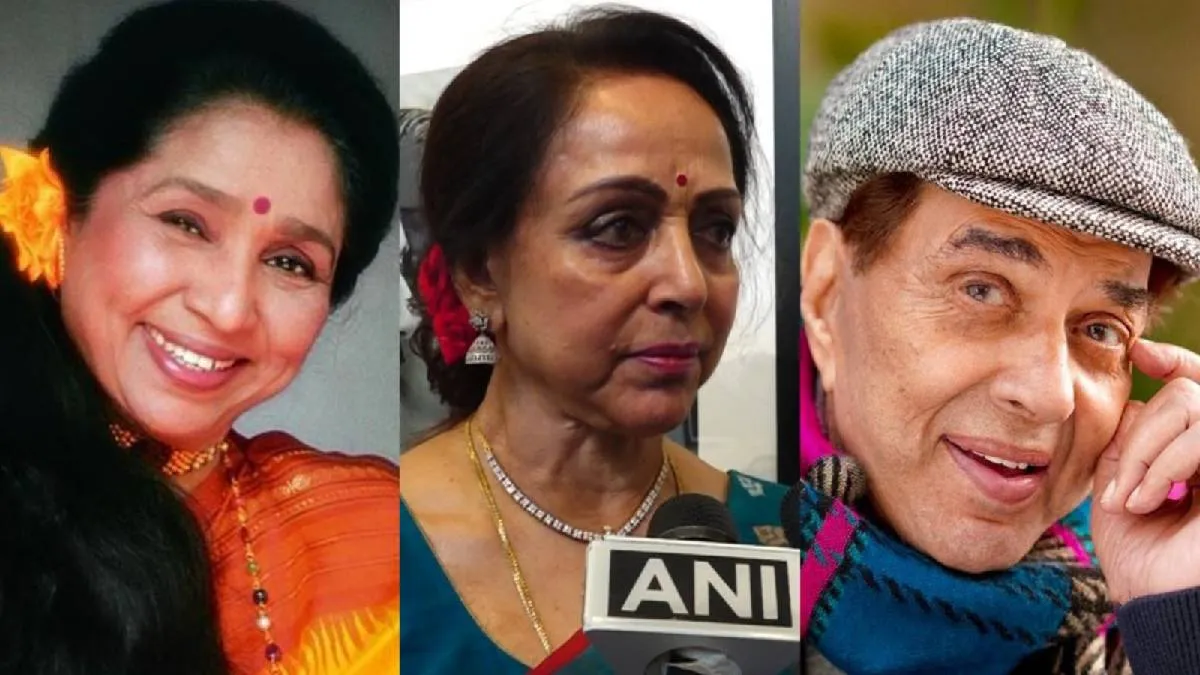 Hema Malini, Asha Bhosle And Dharmendra- India TV Hindi