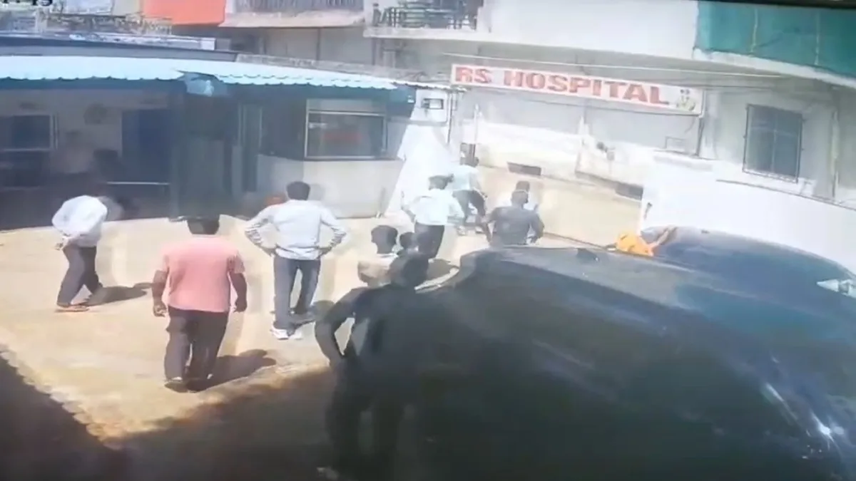 jhunjhnu police chasing accused video- India TV Hindi