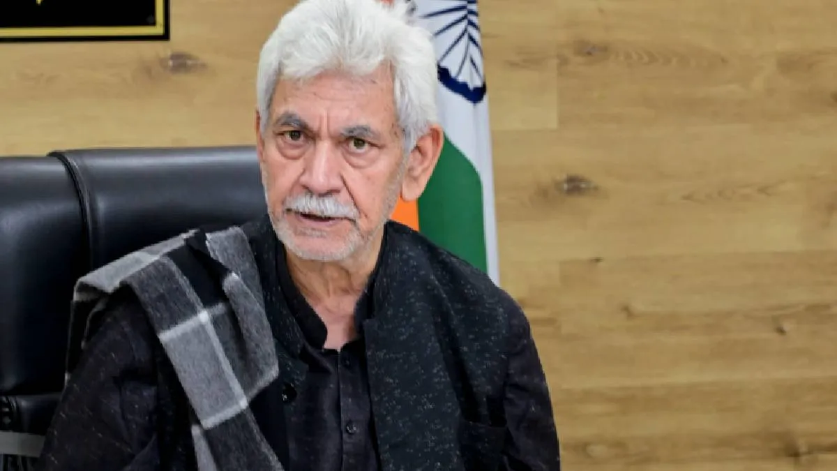 उपराज्यपाल मनोज सिन्हा - India TV Hindi