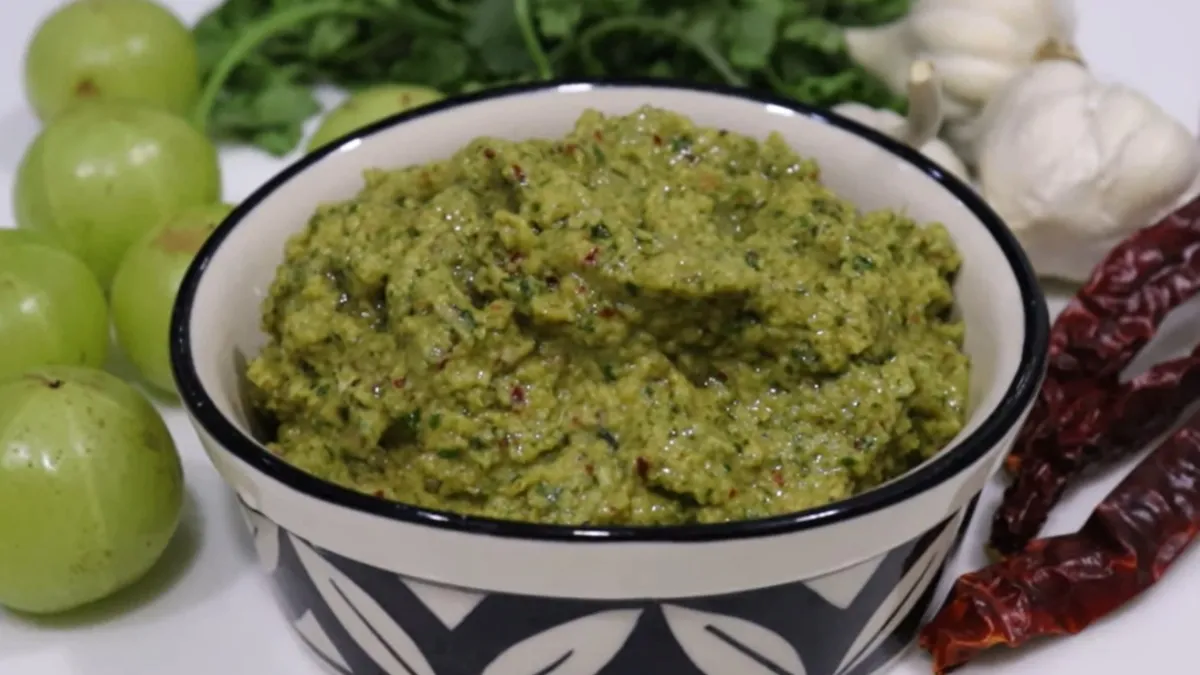 आंवला-हरे लहसुन की चटनी- India TV Hindi