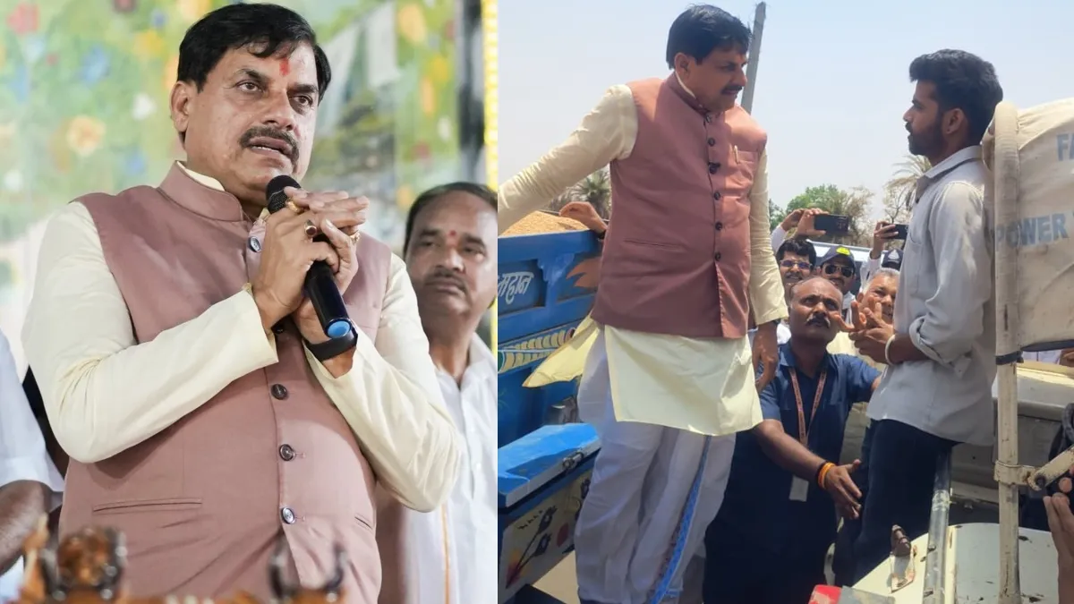 CM Mohan Yadav inquire about the well-being of the farmers- India TV Hindi