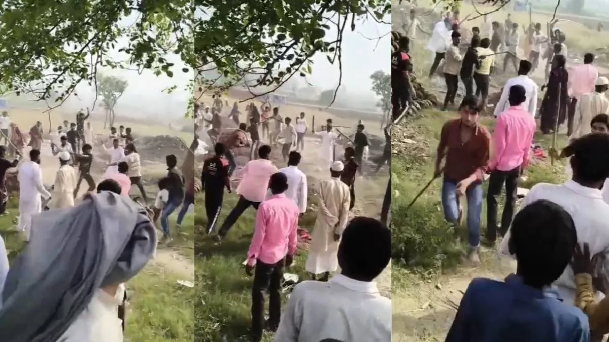 लाठी-डंडों से एक-दूसरे पर हमला- India TV Hindi
