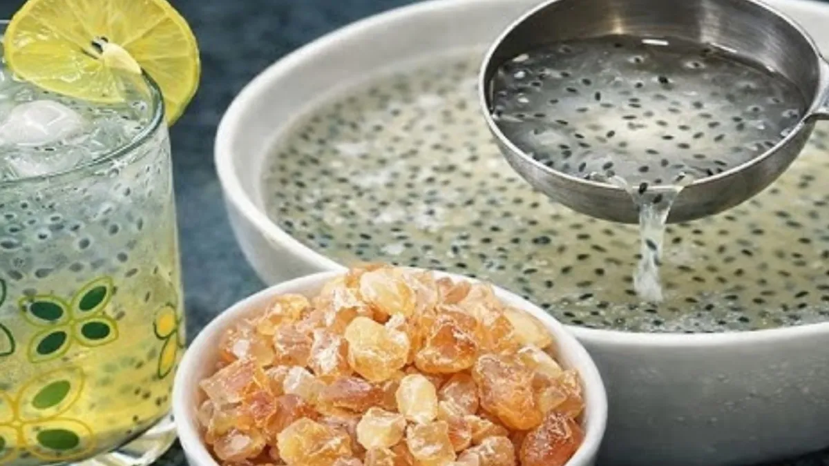 गोंद कतीरा और चिया सीड्स ड्रिंक- India TV Hindi